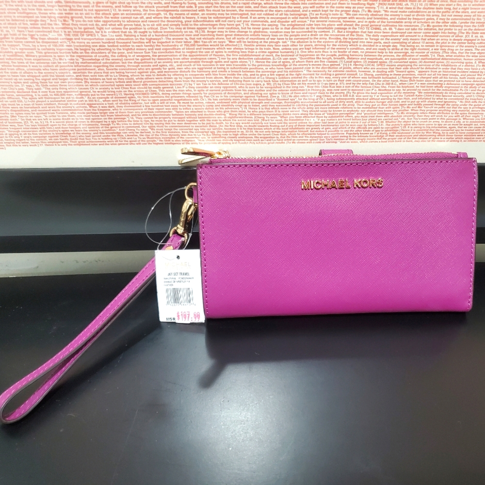 NWT Michael Kors wallet / wristlet